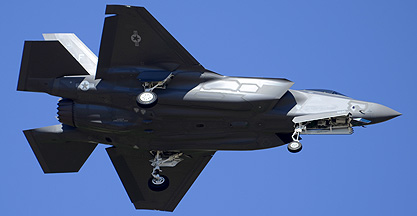 First Lockheed-Martin F-35A Lightning II delivered to Luke AFB, March 10, 2014